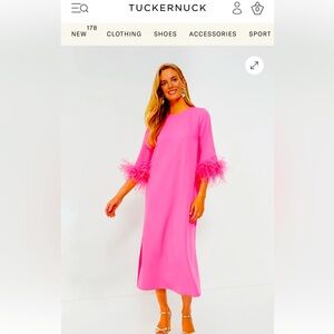Tuckernuck hot pink “Jamie” dress size Large